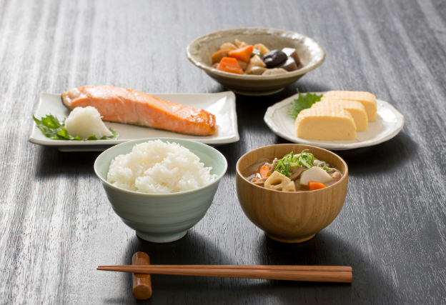 日本の朝食